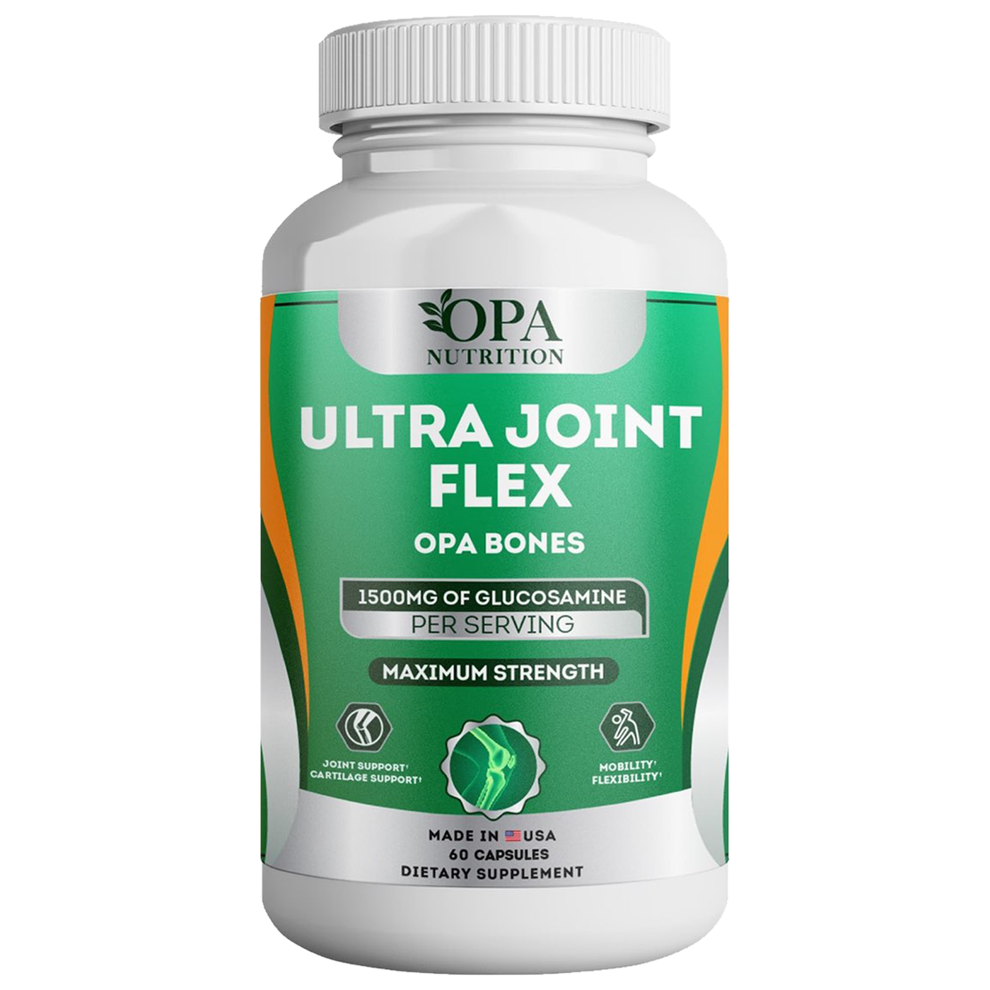OPA Glucosamine Chondroitin with MSM & Turmeric Joint Support Supplement